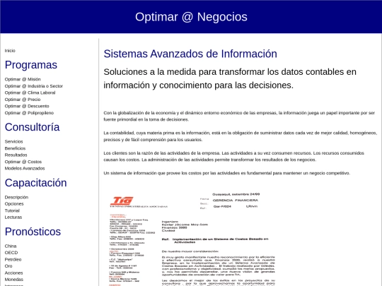 Beneficios screenshot