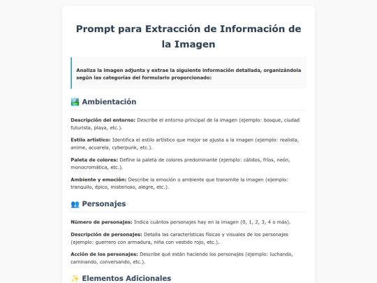 Promptia/prompt-extraccion-imagen screenshot