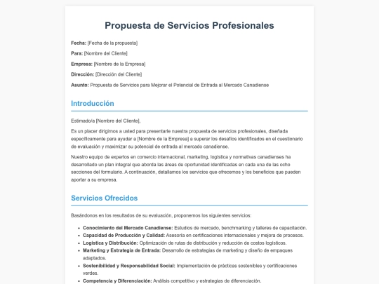 PropuestaCanada screenshot
