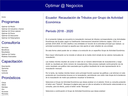 Recaudacion_Grupo screenshot
