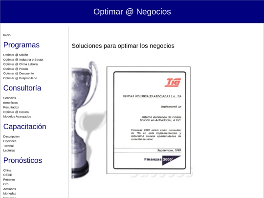 Servicios screenshot