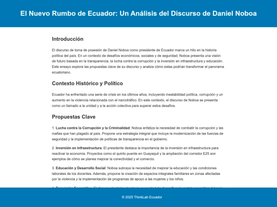 ThinkLab Ecuador/00021 screenshot