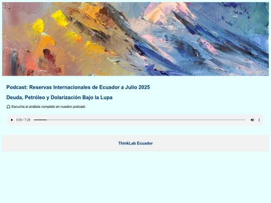 ThinkLab Ecuador/00109 screenshot