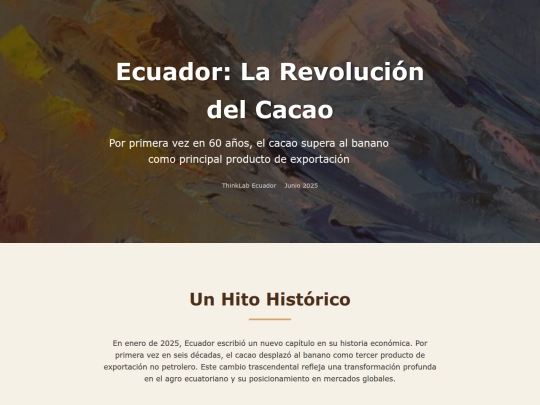 ThinkLab Ecuador/Cacao screenshot