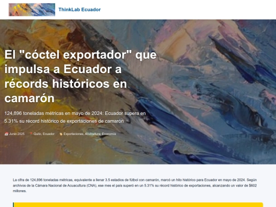 ThinkLab Ecuador/Camarón screenshot