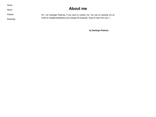 pages/about screenshot
