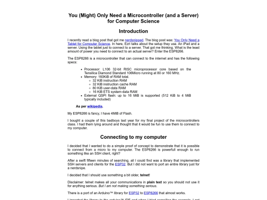 pages/articles/all_you_need_is_a_microcontroller screenshot