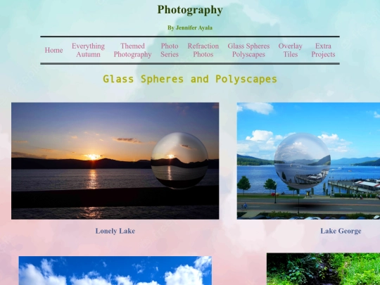 spheres-scapes screenshot