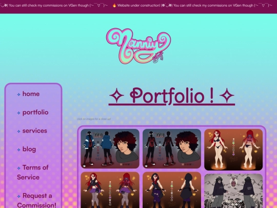 Portfolio screenshot