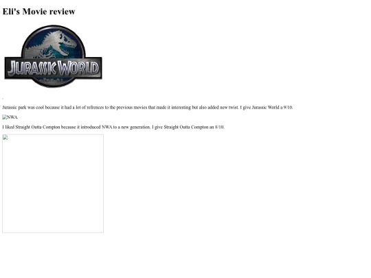 MovieReview screenshot