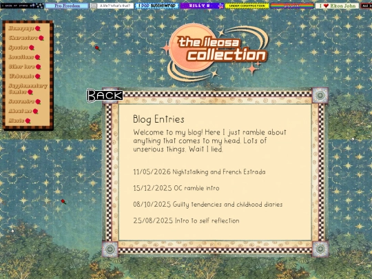 blog screenshot