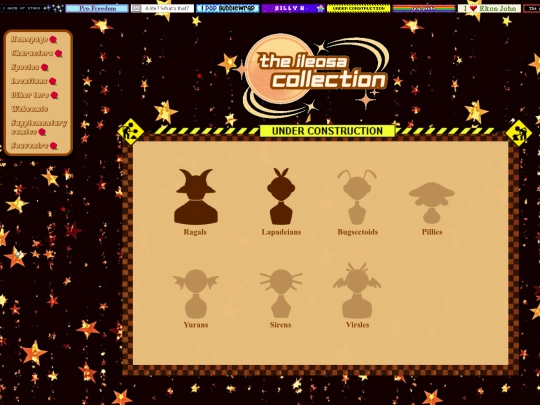 species screenshot