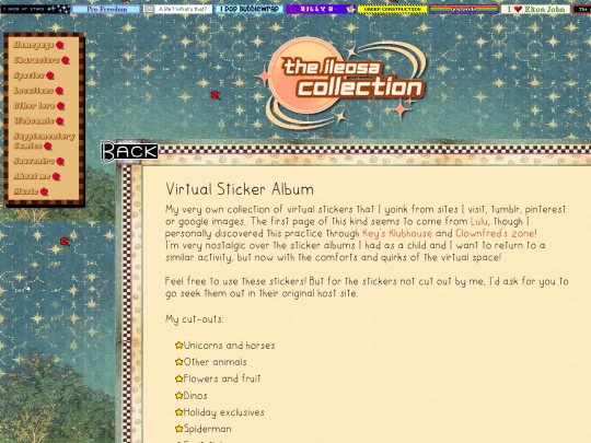 stickers screenshot