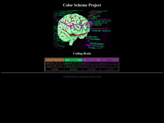 color-scheme screenshot