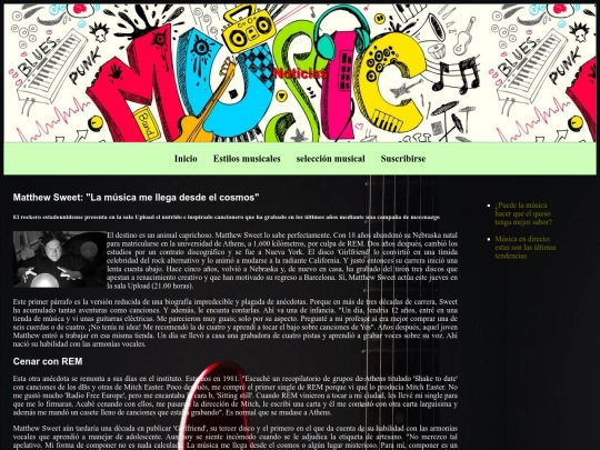 html/Musica_cosmos screenshot