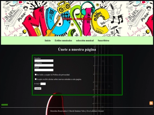 html/contacto screenshot