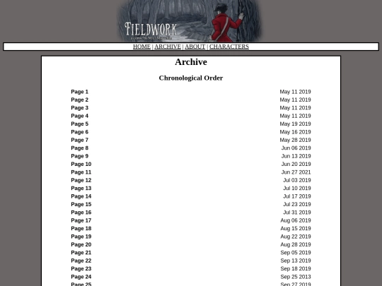 archive screenshot