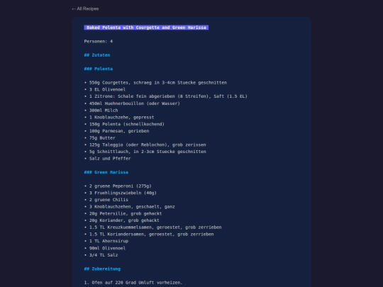 polenta_courgette_harissa screenshot
