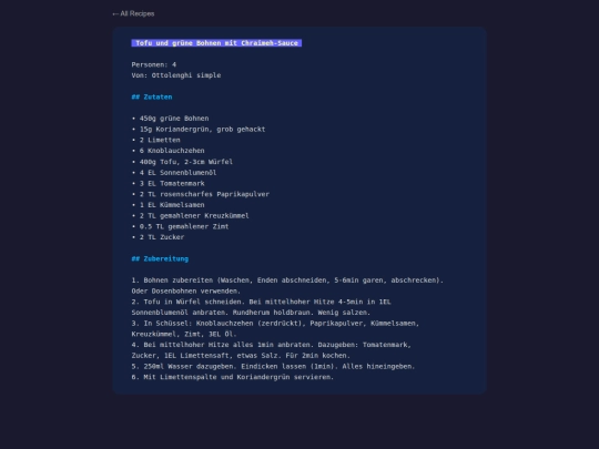 tofu_bohnen screenshot
