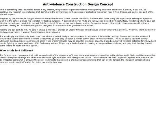 antiviolence-aero/frame1 screenshot