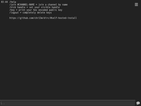 dirc-0.0.4 screenshot