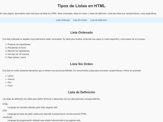 EjerciciosEnlaces/Listas-html-css screenshot