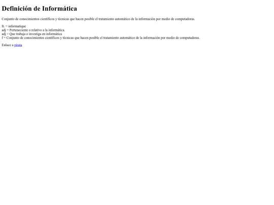 EjerciciosEnlaces/rae-informatica screenshot