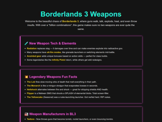 bl3-weapons screenshot