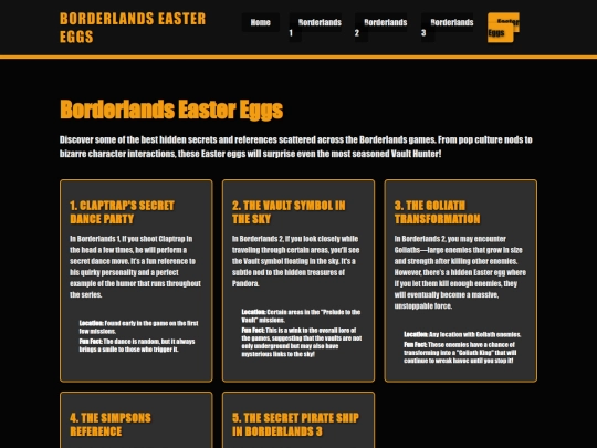 easter-eggs screenshot