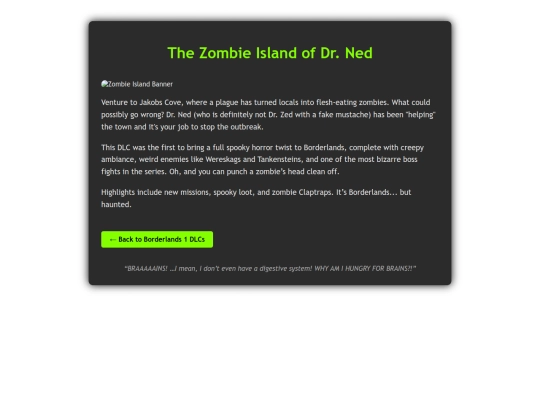 zombie_island screenshot
