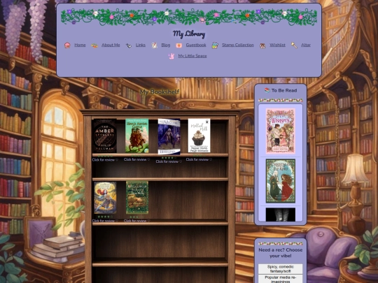 library screenshot