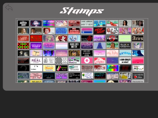 stamps screenshot
