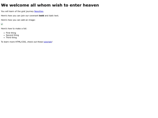 index screenshot