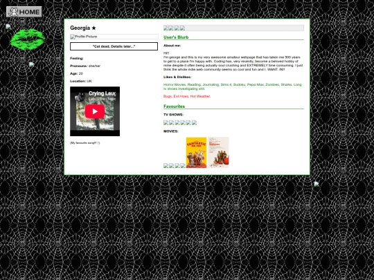 aboutme screenshot