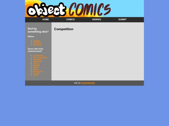 genres/template screenshot