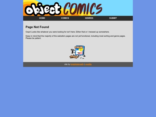 not_found screenshot