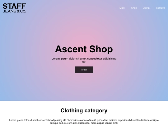 Project__Shop screenshot