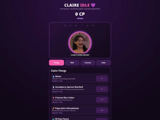 Claire_Idle_v2_1 screenshot