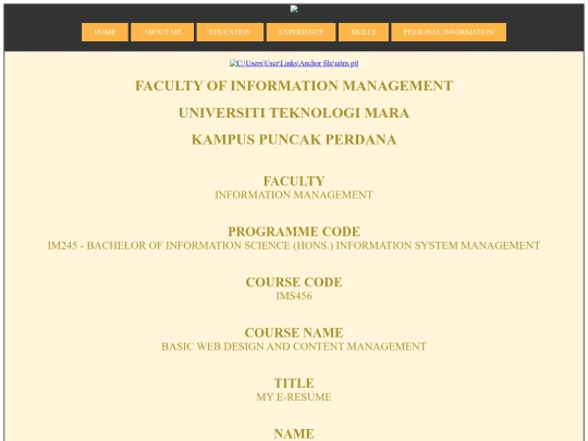 index screenshot