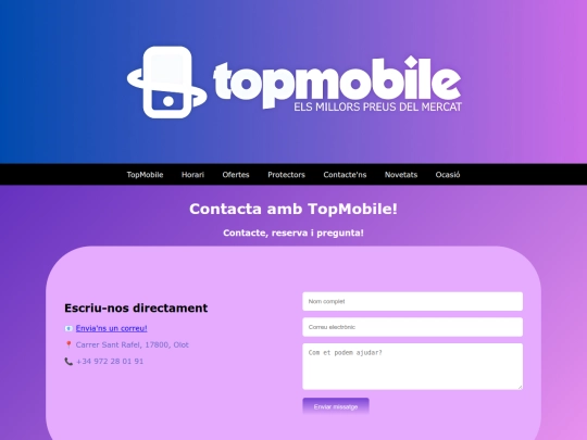 contacte screenshot