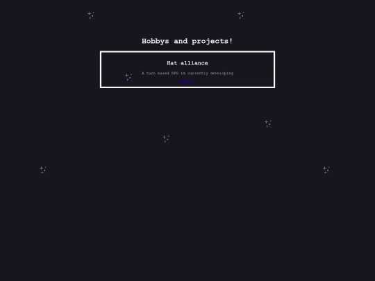 hobbies screenshot
