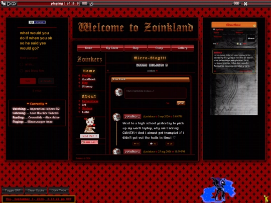 blog screenshot