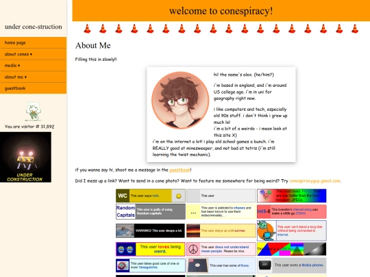 aboutme screenshot