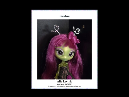 alie screenshot