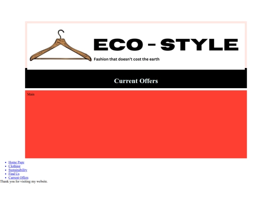 Myproject/currentOffers screenshot