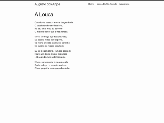 poems/7-a-louca screenshot