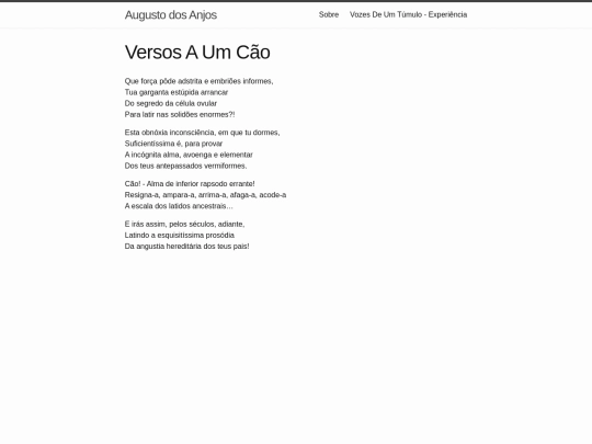 poems/8-versos-a-um-cao screenshot