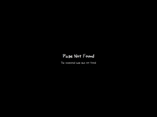 not_found screenshot