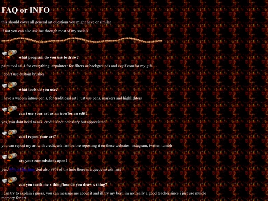 faq screenshot