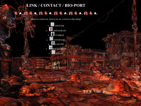 links screenshot